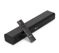 NGS Subway - Barra de Sonido TV, Soundbar con Potencia de Salida 40w, Compatible con Tecnología Bluetooth 5.0, Entradas Óptica-AUX-USB, Mando a Distancia