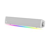 CREATIVE Sound Blaster GS3 (Blanco) Barra de Sonido compacta para Juegos con RGB y SuperWide Technology, Alimentación vía USB, Bluetooth 5.4