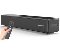 Barra de Sonido Digital Dolby de 2.0 Canales, Altavoz Bluetooth para Cine en casa con HDMI ARC, óptico, Auxiliar para Smart TV, Juegos, PC y proyector, Barra de Altavoz compacta con Sonido Envolvente