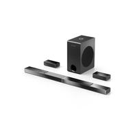 Barra de Sonido Nova S80, Dolby Digital 5.1.2, Barra de Sonido TV con potente subwoofer inalámbrico de 8 pulgadas, Sound Blaster con 2 altavoces verticales, Surround Soundbar para 4K HDR, Bluetooth
