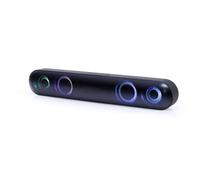 BARRA DE SONIDO GEMBIRDBLUETOOTH CON EFECTO DE LUZ LED NEGRA
