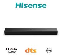 Hisense HS1000 - Barra de Sonido 2.0, 120W, Dolby Audio, DTS Virtual:X, TV Mode, EZPlay, Bluetooth 5.3, eARC