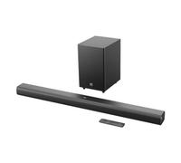 JBL Cinema SB 550 Barra de Sonido de 3.1 canales con subwoofer de 130 cm incorporado para graves profundos y 250 vatios de potente Dolby Audio para una experiencia auditiva de calidad, negro