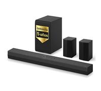 Barra de Sonido - LG S40TR, Bluetooth, 400W, 4.1 Canales con subwoofer, altavoces traseros para cine en casa, Dolby Digital, DTS Digital Surround , Negro - S40TR