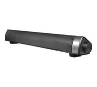 Barra de Sonido Megasat Soundbar I 2.0 12W Alámbrica LED Negra