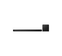 Barra de sonido negra - Samsung - Subwoofer inalámbrico - Bluetooth integrado - Wi-Fi integrado - 5.1.2 canales - AirPlay 2