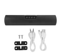 Barra de sonido para Smart TV, barra de sonido compacta con sonido envolvente virtual y conexión inalámbrica, agudos nítidos y graves potentes,