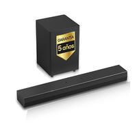 Barra de Sonido para TV - LG DS30A, Bluetooth, 140W, 2.1. Canales con subwoofer, Dolby Atmos, IA Ready, Negro - DS30A