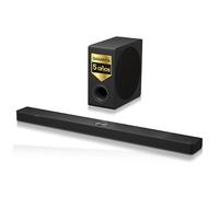 Barra de sonido para TV - LG S90TY, Bluetooth, 570W, 5.1.3 Canales con Subwoofer, Dolby Atmos, DTS:X, IA Ready, Negro - S90TY