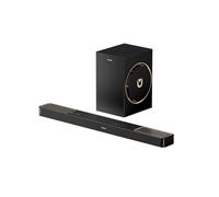 Barra de sonido ULTIMEA 3.1.2 canales Dolby Atmos con subwoofer de 6,5", BT 5.4, HDMI eARC y Skywave F30 Boom: el sistema de sonido envolvente definitivo para una experiencia televisiva impresionante.