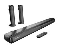 Barra de sonido Ultimea Apollo S40 de 2,2 canales para dispositivos de TV, 2 en 1 separable, Bluetooth 5.0, 2 tweeters y 2 woofers integrados U3300 negro