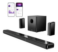 Barra de Sonido Ultimea Apollo S90 9.1 Surround 470W Bluetooth HDMI eARC Dolby Atmos