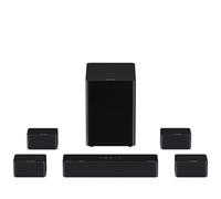 Barra de sonido Ultimea Poseidon D80 Boom Bluetooth 500W Dolby Atmos 7.1 con subwoofer y altavoces envolventes
