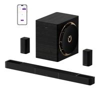 Barra de Sonido Ultimea Skywave X70 7.1.4 980W Bluetooth HDMI eARC Dolby Atmos Negra