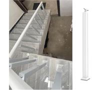 Barra de soporte ajustable de 270° con base plana y kit de tornillos de 80 cm de altura, perfecta para columnas de interior, 1 paquete para 65 a 105 cm