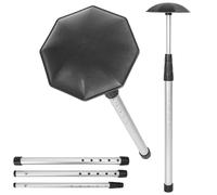 Barra de soporte ajustable para bolsa de viaje de golf, protector de brazo rígido telescópico para palos de golf, soporte rígido de aleación de aluminio, soporte para bolsa de golf para protección de