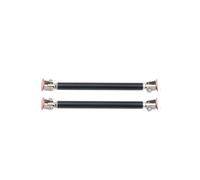 Barra De Soporte De Parachoques 75mm/100mm/150mm/200mm Universal ajustable parachoques delantero labio divisor varilla puntal barra de amarre adhesivo Kit soporte Accesorios(15cm black)