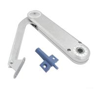 Barra de soporte de puerta de gabinete resistente, bisagra de cierre suave de aleación de zinc con amortiguador de parada de 110 grados, puntal de gas plegable ajustable para tapa de armario de cocina