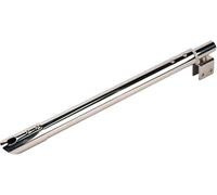 Barra de soporte para mampara de ducha de acero inoxidable, ajustable 600 mm a 800 mm, 19 mm, compatible con cristal de 8 mm a 12 mm, brazo soporte mampara