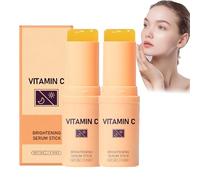 Barra de suero facial con vitamina C, palo iluminador, equilibra el tono de la piel, mejora la textura de la piel, aumenta la luminosidad, ayuda a reducir la opacidad, suaviza la piel (2 unidades)