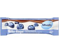 Barra de suero sabor arándanos, 35 g - Marca DM Alemania - Compatible con mivolis - Molke-Riegel Heidelbeere-Geschmack, 35 g