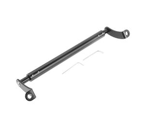 Barra De Sujeción Para Manillar Motocicleta Para Base Espejo Extensión Equilibrio Retrovisor Cruz Aluminio Motocicleta El Manillar(Black)