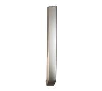 Barra de Techo Cubiertas para la base del portaequipajes y los extremos del riel de techo del coche para Peugeot 2008 MK1 2013-2018 Roof Bars(Silver C)