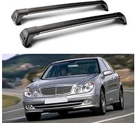 Barra De Techo De Aluminio Para Coches Para Mercedes Benz E Class W211 Sedan 2002-2008, Baca Portaequipajes Barras Transversales Barras Laterales De AleacióN Cross Rails