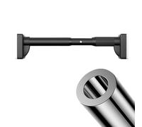 Barra de tensión telescópica, 410CM-500CM Barra para cortinas Extensible para Bañera, Cabina, Armario, Puerta, Armarios y Cocina sin taladro ni tornillos de fácil montaje (Color : Negro, Tamaño : 41