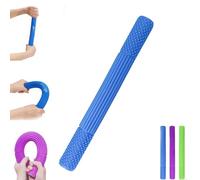 Barra de terapia flexible para alivio de muñeca y codo, barra giratoria de resistencia con agarre antideslizante para entrenamiento de fuerza de brazos, fortalecedor de agarre, soporte de tendón, para