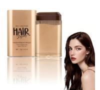 Barra de Tinte para el Cabello 2 en 1 con Peine, Cubre Canas Instantáneo y Retoca Raíces, Tinte de Barro para Pelo Natural, Color Café, Resistente al Agua y Larga Duración