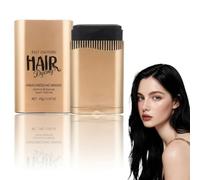 Barra de Tinte para el Cabello 2 en 1 con Peine para Cubrir Canas, Retoca Raíces Instantáneo y Resistente al Agua, Tinte Negro para Mujer y Hombre, Cobertura Rápida y Natural