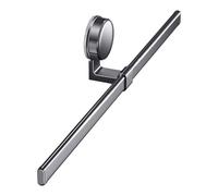 Barra de toalla con ventosa para ducha, soporte para toalla con ventosa - Barra para zapatillas de baño - Toallero para puerta de ducha, toallero montado en la pared, soporte para toallas de baño para