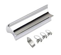 Barra de tono de acero y metal deslizante para guitarra | Barra de tono de acero y metal deslizante para guitarra para Dobro | Barra deslizante para guitarra eléctrica, bloque de tubo, Zinc metálico,