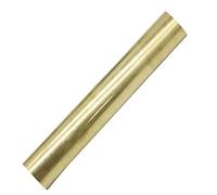 Barra de torno de varilla redonda maciza de latón, 1 pulgada de diámetro, 12 pulgadas de largo