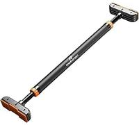 Barra de tracción ajustable de 69 cm a 92 cm, sin perforación, barra de tracción con alfombrilla antideslizante y cierre