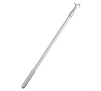 Barra de tracción ajustable de aleación de aluminio de 33 a 60 cm, perfecta para tragaluz y para operación de cortina de ventana