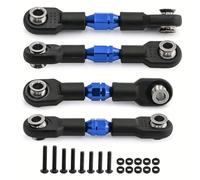 Barra de tracción Ajustable for Trax-xas 1/10 4-Tec Drift for Ford Mustang de Metal.(Blauw)
