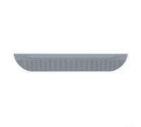 Barra de umbral de gel de sílice para robots de barrido - Almohadilla de escalada de 58 cm x 20 cm con bordes redondeados en pendiente y formato de empalme multimódulo para un cruce suave de