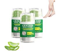 Barra de urea para el cuidado de los pies con aloe vera - Bálsamo en barra para pies con urea - bálsamo para talones secos y agrietados con ácido hialurónico, suavizante de Callos. (3 botellas)