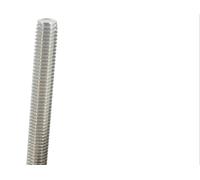 Barra de varillas completamente roscadas de acero inoxidable 304, pernos DIN975, alambre de varilla de tornillo M5 M6, longitud de varilla de tornillo 20mm, 50mm, 100mm, 200mm, 500mm, 1 ud.(120mm (2Pc