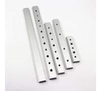 Barra deslizante en T de aleación de aluminio de 100 a 450 mm para plantilla de inglete y sierra de mesa, herramienta de carpintería adecuada para uso en taller (100 mm tipo B)