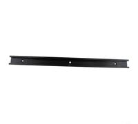Barra deslizante en T de aleación de aluminio negro para carpintería, barra de inglete de 30 mm con ranura en T para valla de sierra de mesa y plantillas de banco de trabajo, longitud opcional de 300