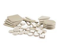 Barra deslizante SuperSliders autoadhesiva para muebles, para superficies con alfombras (4 piezas), 1,2 cm x 10,1 cm, 4700795Z
