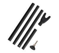 Barra di sicurezza per Porte - Sicurezza per Porte di appartamenti | Barra di sicurezza antifurto per impieghi gravosi | Indispensabili per appartamenti, barra di Ferro regolabile per appartamento