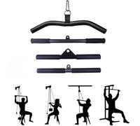 Barra Dominadas Techo Accesorios for máquina de Cable de polea de barra desplegable for gimnasio, accesorios de prensado de tríceps, accesorios de ejercicio de fuerza for gimnasio en casa(D)
