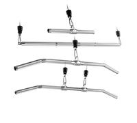Barra Dominadas Techo Mango extraíble for Fitness, agarre antideslizante, polea de gimnasio, accesorios for máquina de Cable, barra en T de remo, entrenamientos en casa, barra de mango sólido(3)