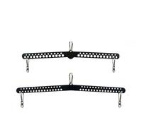 Barra Dorsal Polea Barra en T extraíble Lat, accesorios de fila de cables, accesorios de entrenamiento físico, barra esparcidora de agarre múltiple for máquina de Cable de gimnasio en casa(98cm)