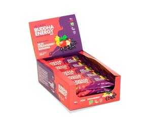 Barra Energética Buddha Açaí Morango Banana Pack 15 x 35gr Iswari