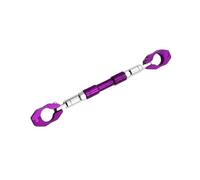 Barra Equilibrio Manillar Ajustable Para Motocicleta Barra Transversal 7/8 "22mm Palanca Fuerza De Dirección Mango Equilibrio Estabilizador Pit Bike(Purple)